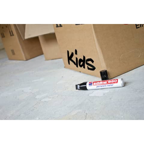 Marcatore permanente edding 850 punta scalpello 5-15 mm nero E-850 001